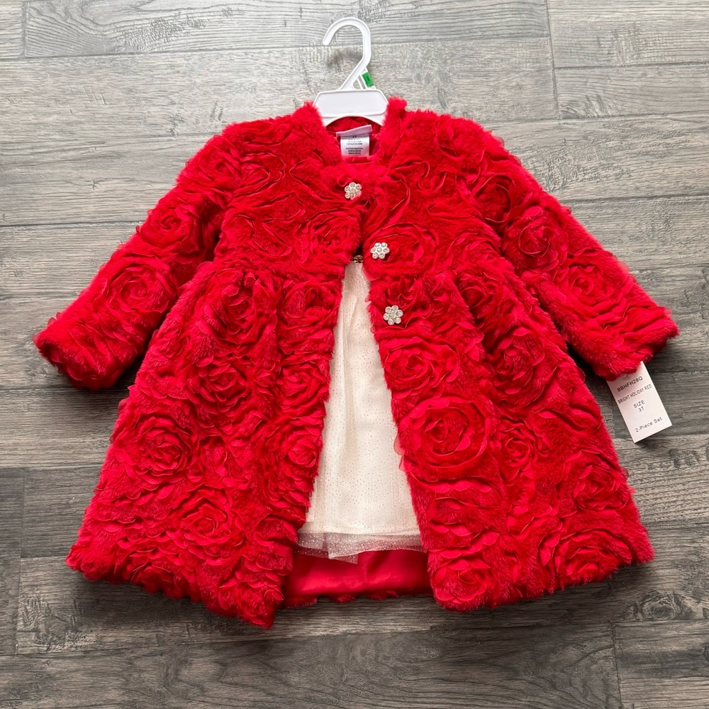 NWT Blueberi Boulevard Dress & Coat Set (Mixed Sizes)